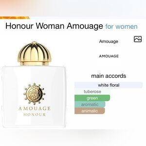 Amouage Honour Perfume for Women sample 2 ml